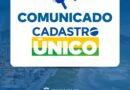 Comunicado Cadastro Único